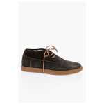 Corneliani Id Solid Color Suede Desert Boots 3