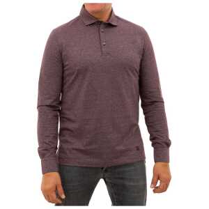 Corneliani Purple Cotton Polo Shirt