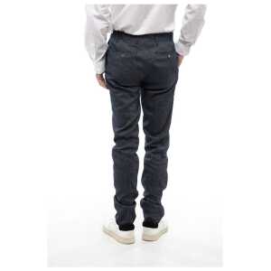 Corneliani Slim Fit Linen Blend Chino Pants 2