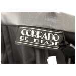 Corrado De Biase Elegant Black Wool Cotton Blend Skirt 6