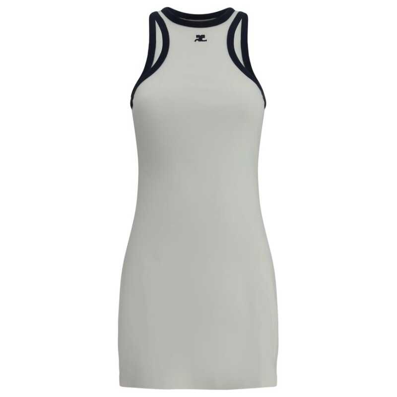 Courrèges Cotton Scuba mini Dress, theFeinheit