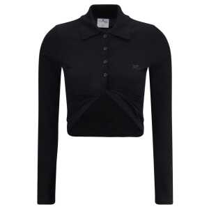 Courreges Polo With Twisted Detail 2