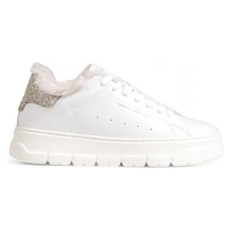 Crime London White Leather Sneaker, theFeinheit