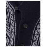 Cruciani Bicolor Cashmere Cardigan 10