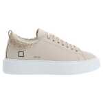 Date Beige Leather Sneaker
