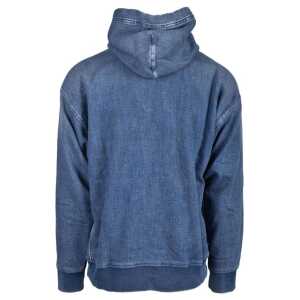Diesel Blue Cotton Hoody 2