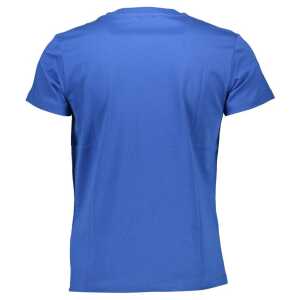 Diesel Blue Cotton Men T Shirt