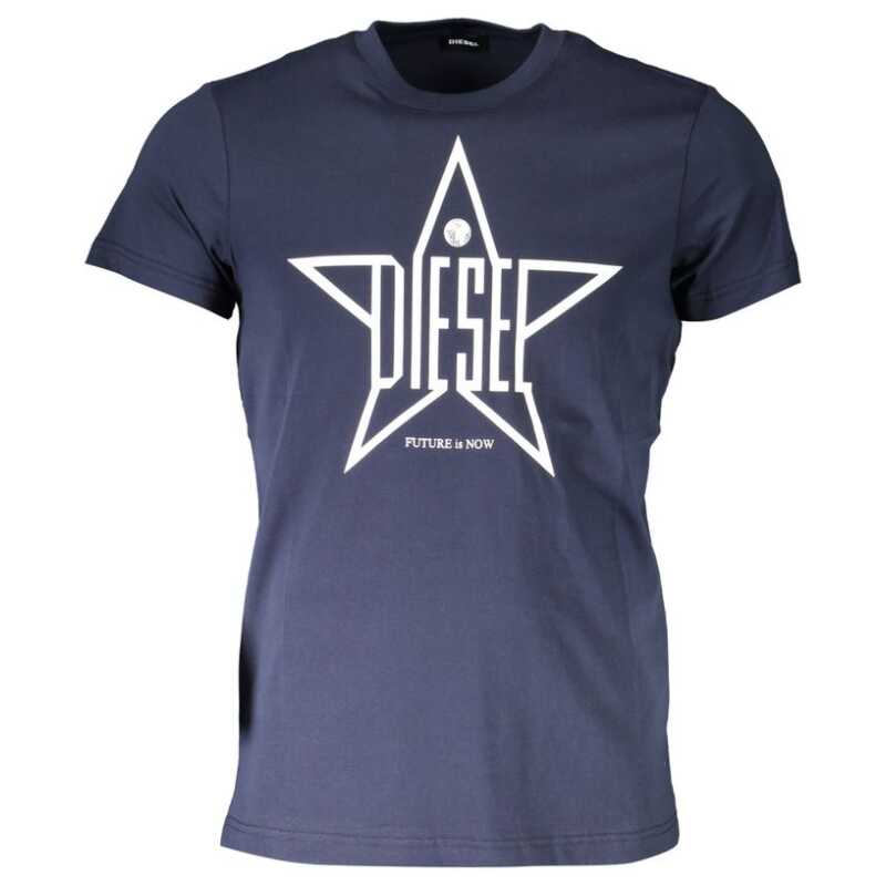 Diesel Blue Cotton T-Shirt, theFeinheit