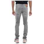 Diesel Gray Cotton Jeans Pant