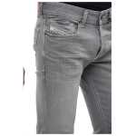Diesel Gray Cotton Jeans Pant 2