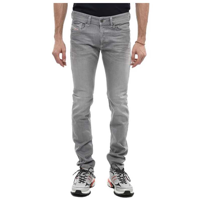 Diesel Gray Cotton Jeans &amp; Pant, theFeinheit
