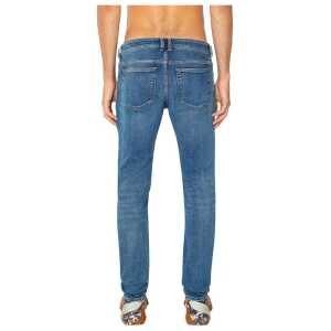 Diesel Punk Inspired Low Waist Skinny Jeans
