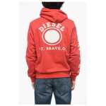 Diesel S Ginn Hood K21 Hoodie Sweatshirt With Logo Print 2