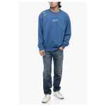 Diesel S Macs L2 Distressed Sweatshirt With Embroidered Logo 4