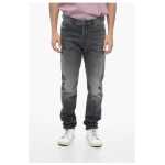 Diesel Straight Leg D Sark Denims With Distressed Detail L32