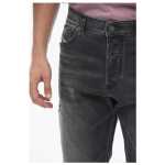 Diesel Straight Leg D Sark Denims With Distressed Detail L32 3
