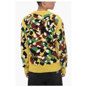 Dior Peter Doig Camouflage Patterned Cashmere Pullover 2
