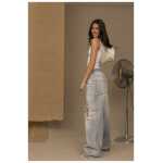 Don The Fuller Elegance In Denim Chic Grey Cotton Jeans