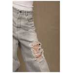 Don The Fuller Elegance In Denim Chic Grey Cotton Jeans 2