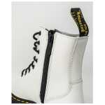 Dr Martens White Leather Boot 3
