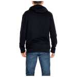 Ea7 Emporio Armani Black Cotton Hoody