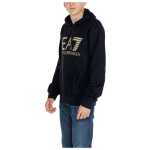 Ea7 Emporio Armani Black Cotton Hoody 2