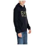 Ea7 Emporio Armani Black Cotton Hoody 3