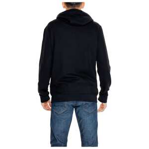 Ea7 Emporio Armani Black Cotton Hoody
