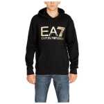 Ea7 Emporio Armani Black Cotton Hoody 4
