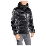 Ea7 Emporio Armani Black Polyester Jackets Coat 7