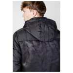 Ea7 Emporio Armani Black Polyester Jackets Coat 8
