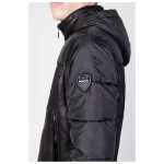 Ea7 Emporio Armani Black Polyester Jackets Coat 9