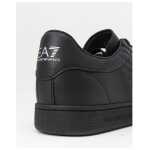 Ea7 Emporio Armani Black Polyethylene Sneaker 3