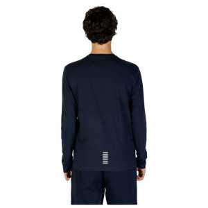 Ea7 Emporio Armani Blue Cotton Long Sleeve 2