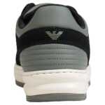Ea7 Emporio Armani Green Polyester Sneaker 4