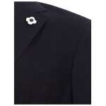 Elegant Blue Cotton Lardini Jacket 2