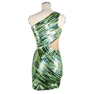 Elisabetta Franchi Green Polyamide Women Dress