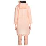 Elisabetta Franchi Powder Pink Long Waterproof Jacket