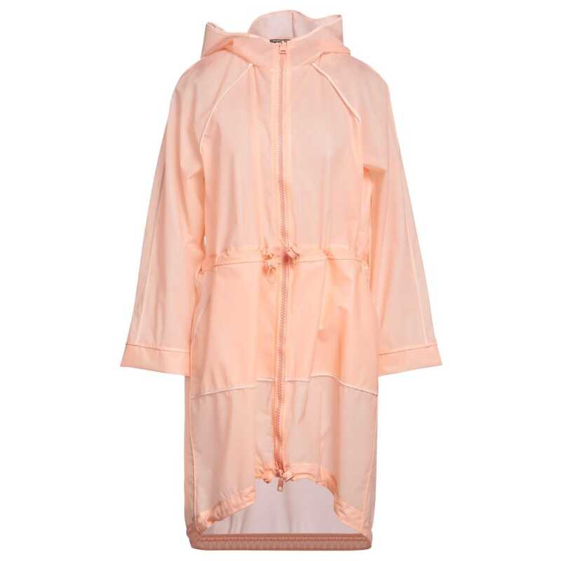 Elisabetta Franchi Powder Pink Long Waterproof Jacket, theFeinheit