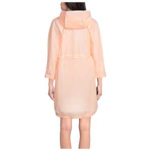 Elisabetta Franchi Powder Pink Long Waterproof Jacket