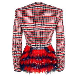 Elisabetta Franchi Red Cotton Women Blazer