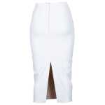 Elisabetta Franchi White Polyester Women Skirt