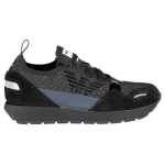 Emporio Armani Black Leather Women Sneaker 3