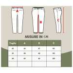 Emporio Armani Blue Linen Pant 3