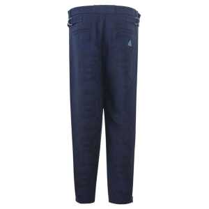 Emporio Armani Blue Linen Pant