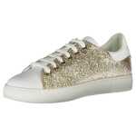 Emporio Armani Gold Polyester Women Sneaker 2
