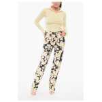 Etro 5 Pocketed Floral Patterned Denim Pants 4