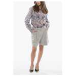 Fabiana Filippi Faux Suede Shorts With Double Pleats 4