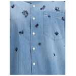 Fabiana Filippi Short Sleeve Denim Shirt 3