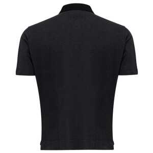 Fendi Black Cotton Polo Shirt 2